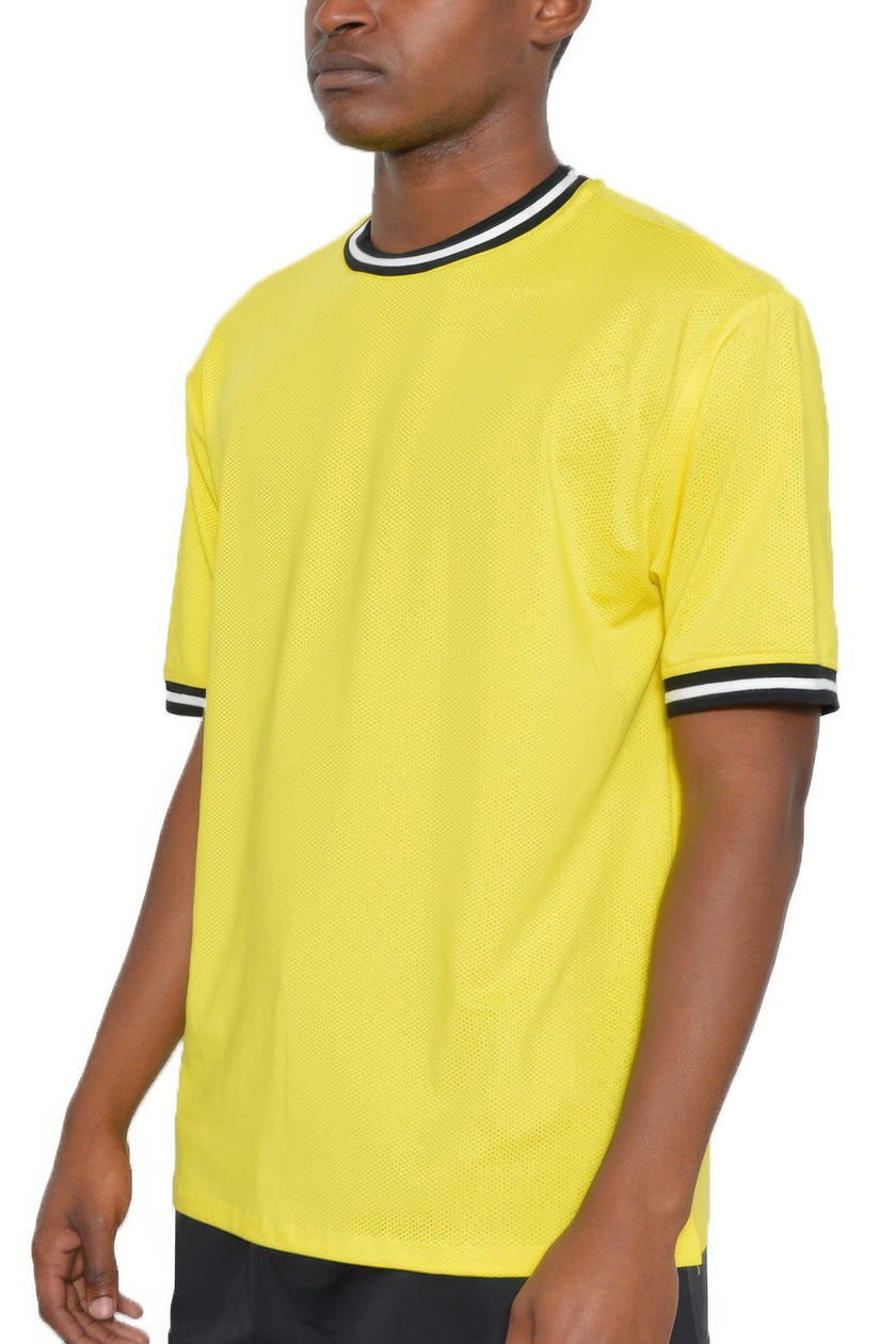 Micromesh Round Neck T-Shirt