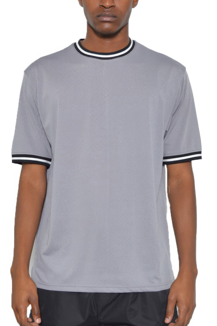 Micromesh Round Neck T-Shirt