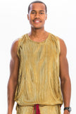 Metallic Flick Tank Top