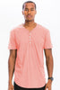 Short Sleeve 4 Button Henley Shirt