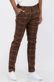 Mens Plaid Trouser Pants