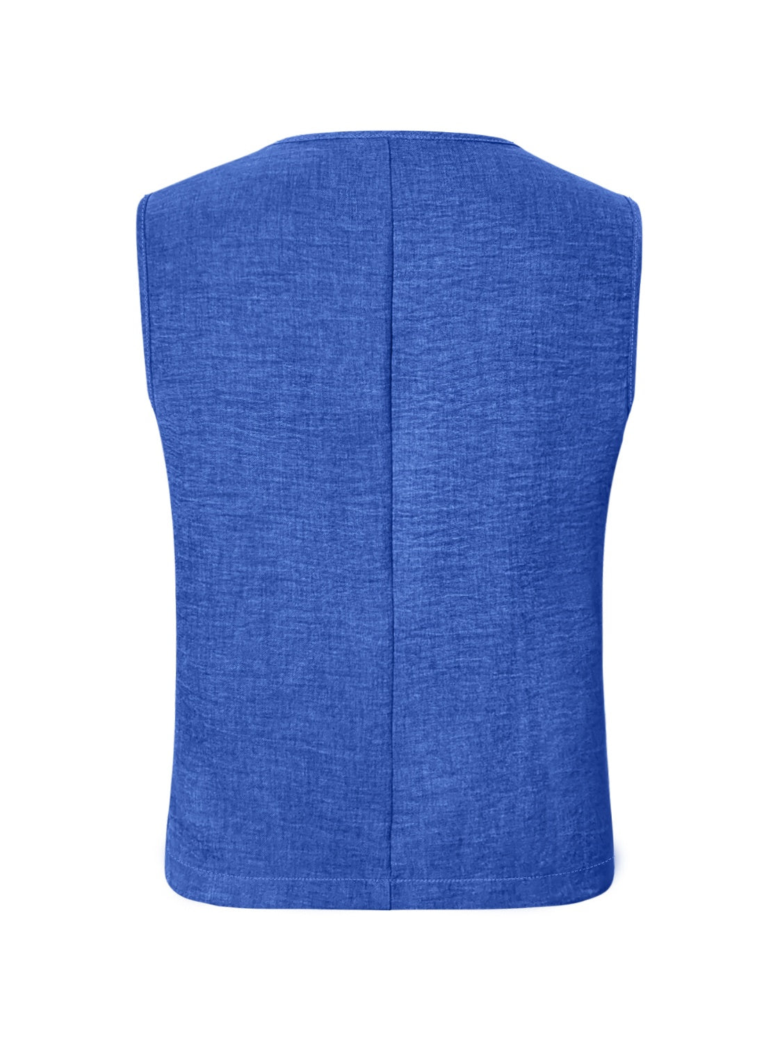 V-Neck Button Up Vest