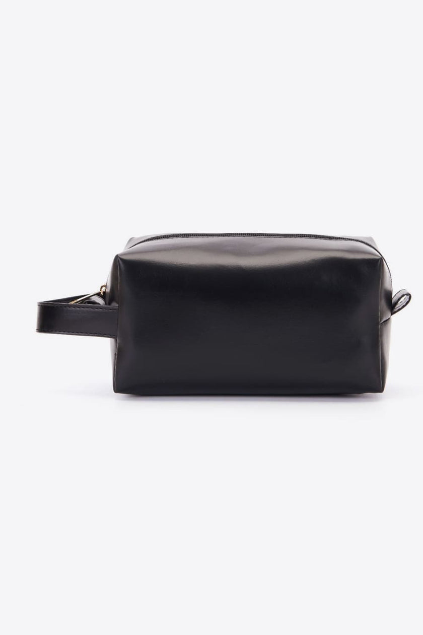 PU Leather Makeup Bag - QuaintQuest Fashion