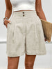 Perfee Frill Shorts with Pockets