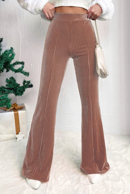 High Waist Bootcut Pants