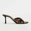 Bow Leopard Kitten Heel