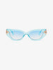 Polycarbonate Frame Cat-Eye Sunglasses