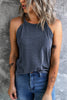 Curved Hem Grecian Tank Top