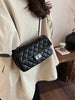 Rhombus Twist-Lock Shoulder Bag