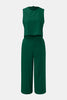 Round Neck Top and Wide Leg Pants Set