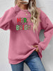 MERRY AND BRIGHT Round Neck Sweatshirt