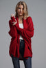 Open Front Batwing Sleeve Cardigan