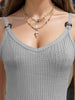 Full Size Textured Scoop Neck Cami