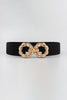 Zinc Alloy Buckle Elastic Belt