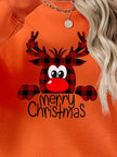 MERRY CHRISTMAS Graphic Sweatshirt