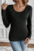 Round Neck Long Sleeve T-Shirt