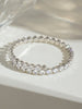 Stainless Steel Inlaid Zircon Bracelet