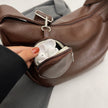 PU Leather Crossbody Bag with Small Purse