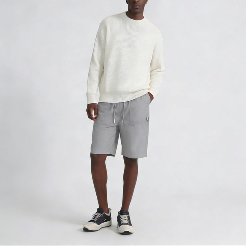 Men's Pocketed Drawstring Shorts
