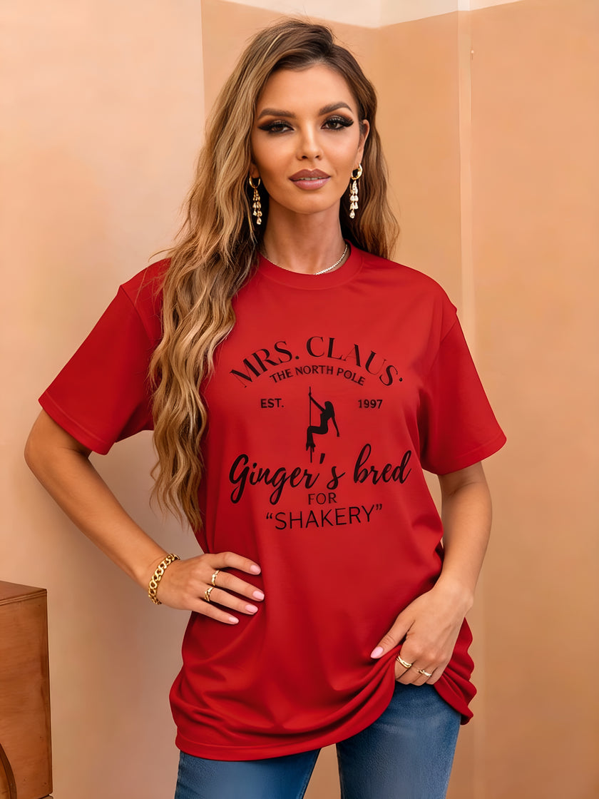 Christmas Santa Couple T-Shirt