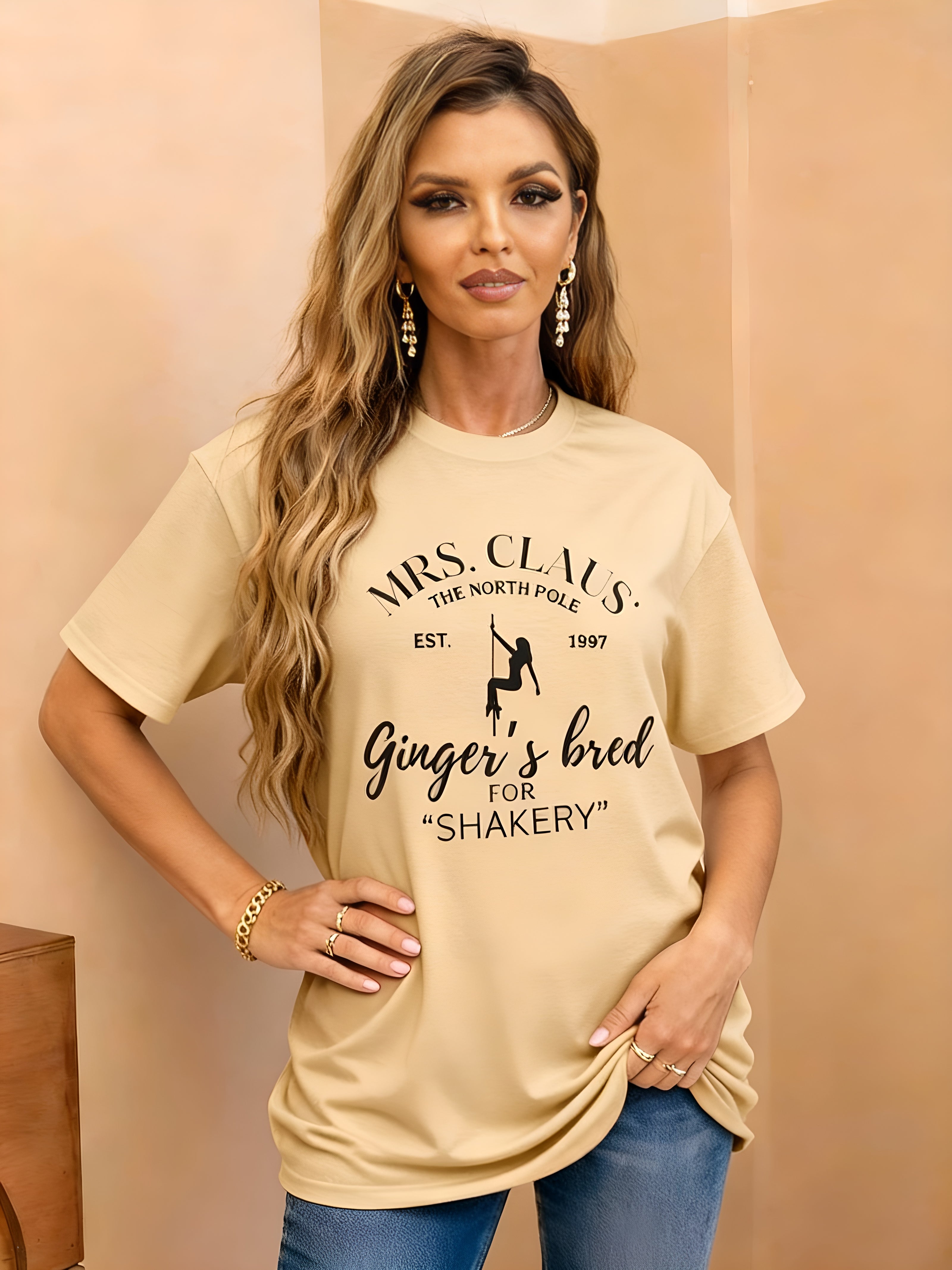 Christmas Santa Couple T-Shirt