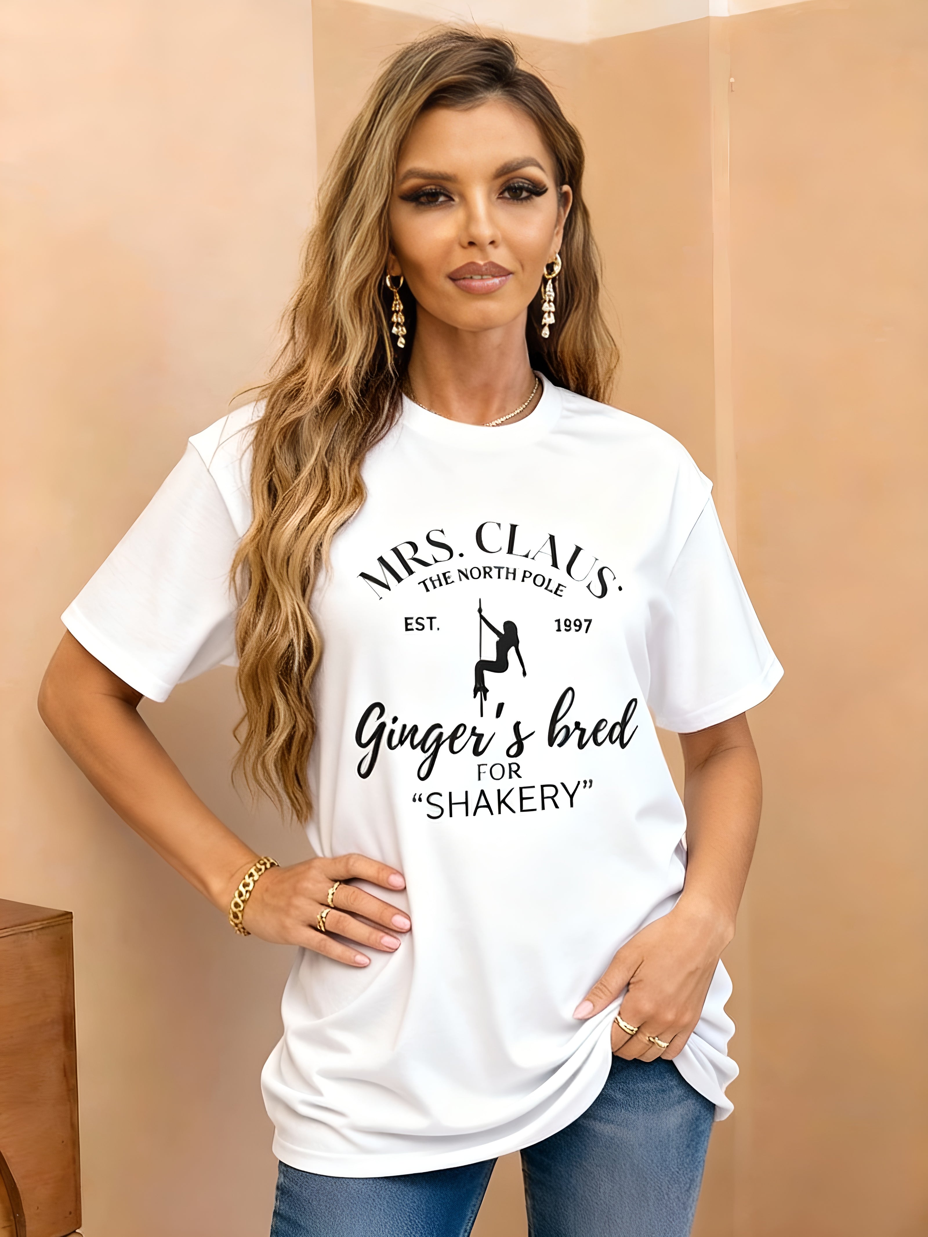 Christmas Santa Couple T-Shirt